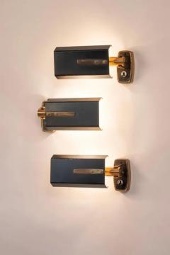  Stilnovo Set of three Stilnovo wall lights Italy c1950 - 3823208