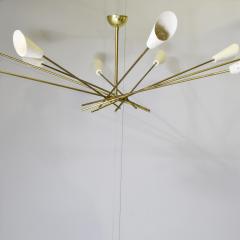  Stilnovo Shangai chandelier stilnovo style 1960s - 4534327