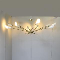  Stilnovo Shangai chandelier stilnovo style 1960s - 4534331