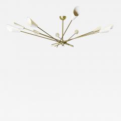  Stilnovo Shangai chandelier stilnovo style 1960s - 4544086