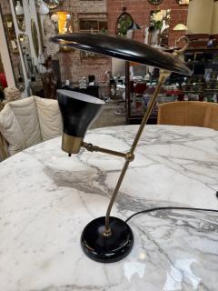  Stilnovo Stilnovo Adjustable Desk Lamp in Black Brass - 4610582