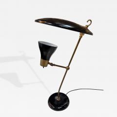  Stilnovo Stilnovo Adjustable Desk Lamp in Black Brass - 4614277