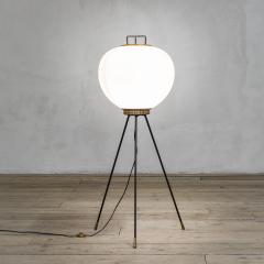  Stilnovo Stilnovo Brass and Metal Floor Lamp 1960 - 4331751