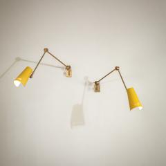 Stilnovo Stilnovo Brass and Metal Wall Lamps - 4494638