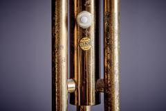  Stilnovo Stilnovo Floor Lamp with Brass and Marble Base - 4389073