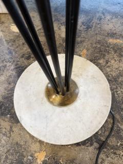  Stilnovo Stilnovo Multi Arm Floor Lamp with Opaline Glass Shades - 4446960