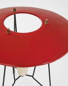  Stilnovo Stilnovo Table Lamp in Lacquered Metal and Brass 50s - 2057497