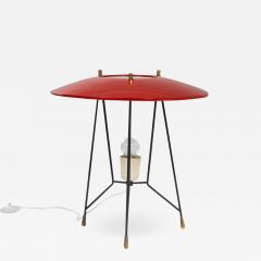  Stilnovo Stilnovo Table Lamp in Lacquered Metal and Brass 50s - 2060116