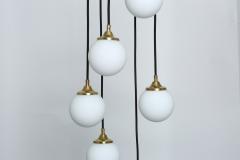  Stilnovo Stilnovo cascading chandelier Iatly circa 1950s - 4316228