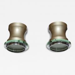  Stilnovo Stilnovo ceiling lights set of 2 Italy circa 1960s - 4329139
