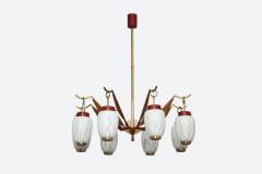  Stilnovo Stilnovo chandelier Italy circa 1960s - 4345833