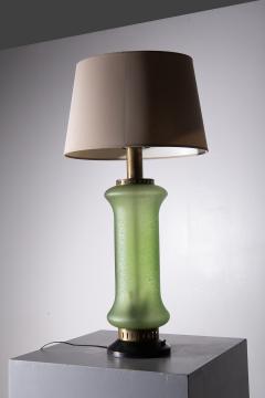  Stilnovo Stilnovo italian table lamp in green glass - 3785434