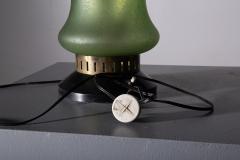  Stilnovo Stilnovo italian table lamp in green glass - 3785436