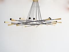  Stilnovo Stilnovo large 24 lights ceiling lamp chandelier Shanghai 1950 - 3769017