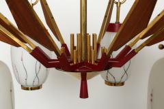  Stilnovo Stilnovo style chandelier - 2122428