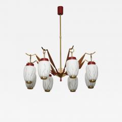 Stilnovo Stilnovo style chandelier - 2124117