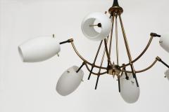  Stilnovo Stilnovo style chandelier - 3779195