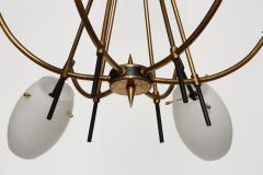  Stilnovo Stilnovo style chandelier - 3779198