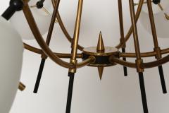 Stilnovo Stilnovo style chandelier - 3779199