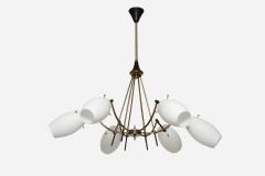  Stilnovo Stilnovo style chandelier - 3779205