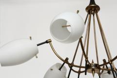  Stilnovo Stilnovo style chandelier - 3795080