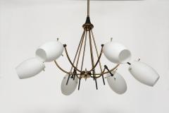  Stilnovo Stilnovo style chandelier - 3795081