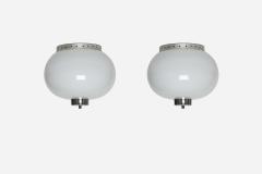  Stilnovo Stilnovo style flush mount ceiling lights a pair - 3630388