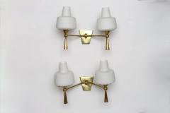  Stilnovo Stilnovo style sconces Italy circa 1960s - 4316285