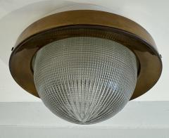  Stilnovo Stinovo Italian 1960s Mid Centruy Flush Ceiling Lamp - 4132235