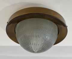  Stilnovo Stinovo Italian 1960s Mid Centruy Flush Ceiling Lamp - 4132238