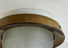  Stilnovo Stinovo Italian 1960s Mid Centruy Flush Ceiling Lamp - 4132240