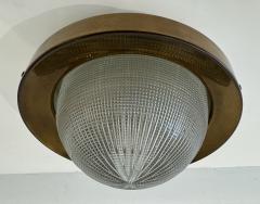  Stilnovo Stinovo Italian 1960s Mid Centruy Flush Ceiling Lamp - 4132241