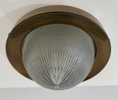  Stilnovo Stinovo Italian 1960s Mid Centruy Flush Ceiling Lamp - 4132245