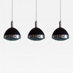  Stilnovo Three Italian Mid Century Modern Pendants by Stilnovo circa 1962 - 1724845