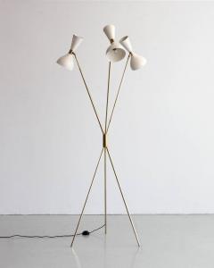  Stilnovo Three Light Tripod Stilnovo Style Floor Lamp - 526228