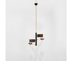  Stilnovo Two Lights Chandelier ca 1960 - 2891900