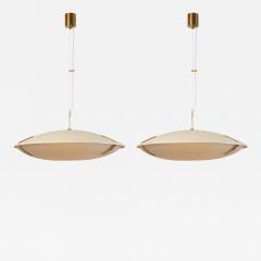  Stilnovo Two Stilnovo Pendant Chandeliers Italy ca 1960 - 4544285