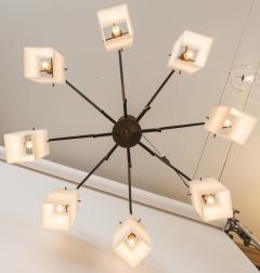  Stilnovo Vintage Stilnovo 8 Light Chandelier - 1167400