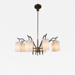  Stilnovo Vintage Stilnovo 8 Light Chandelier - 1167716