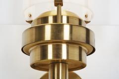  Stockmann Orno Brass and Acrylic Glass Wall Lamps by Stockmann Orno Finland 1960s - 3213429
