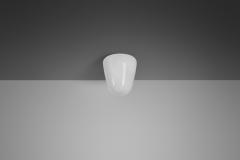  Stockmann Orno Model 70 013 Stockmann Orno Opal Glass Flush Mount Finland ca 1950s - 3917766