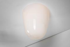  Stockmann Orno Stockmann Orno Opal Glass Flush Mount Model 70 013 Finland ca 1950s - 3402732