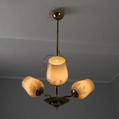  Stockmann Oy Finnish Mid Century Modern Pendant Model 62 004 3 Stockmann Tukku 1950s - 4502058