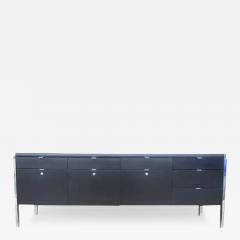  Stow Davis Furniture Co 74 Vintage Stow Davis Credenza with Leather Top - 3531311