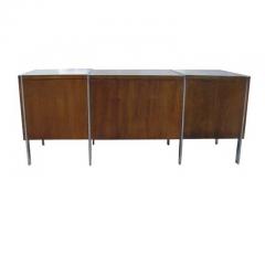  Stow Davis Furniture Co Stow Davis Dark Walnut Knee Hole Credenza Desk - 2795230