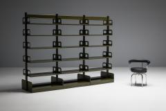  Strafor Modular Freestanding Shelving System France 1950s - 4452257