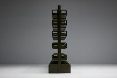  Strafor Modular Freestanding Shelving System France 1950s - 4452259