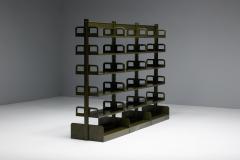  Strafor Modular Freestanding Shelving System France 1950s - 4452264
