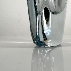  Strombergshyttan 1950s Strombergshyttan Vase Gazelle Crystal Art Glass Gunnar Nyland Sweden - 2818855
