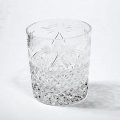  Stuart Glass Company Set of 60 Modernist Etched Crystal Glasses by Stuart with Neoclassical Detailing - 4037696